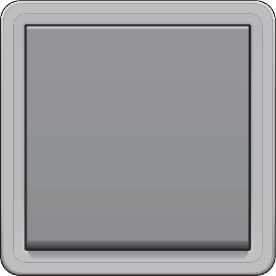 Niko 700-31300: Spuitwaterdichte tweepolige schakelaar 16 AX/250 Vac met schroefklemmen, grijs - Image 2