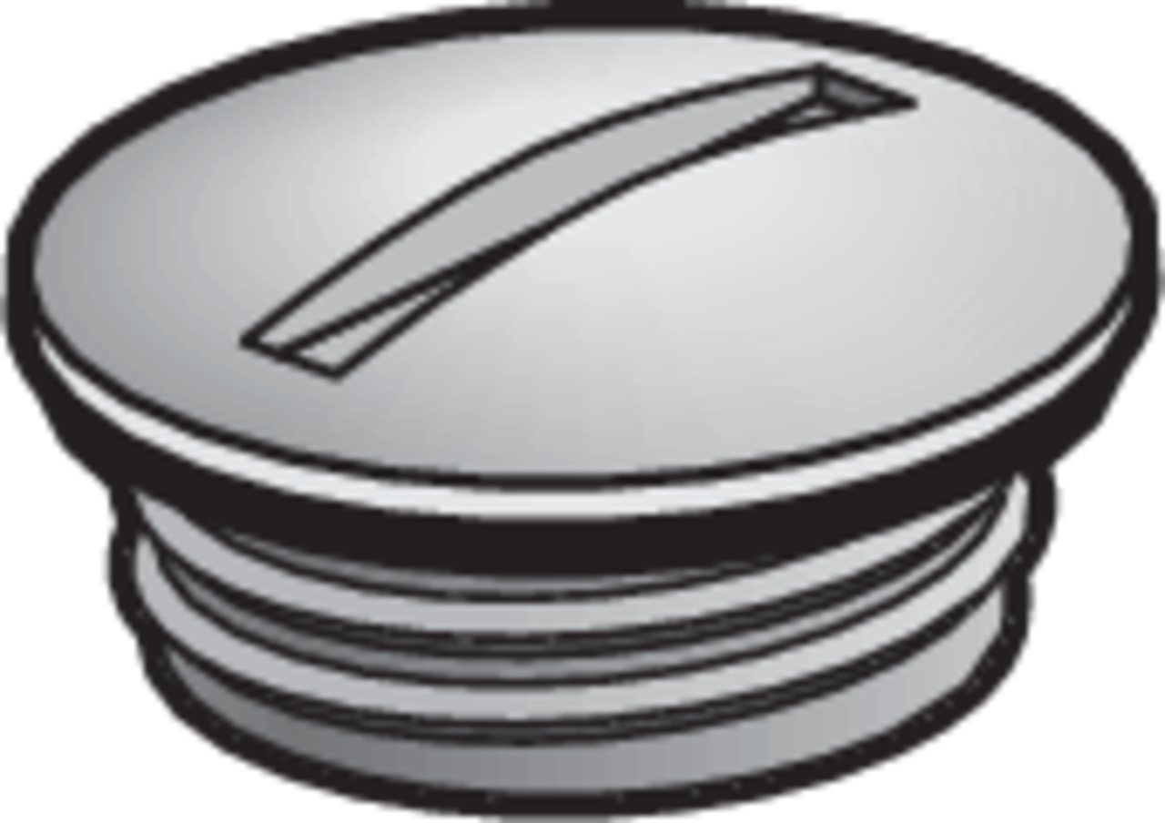 Niko 700-84000: Spuitwaterdichte M20-blindstop, grey - Image 2