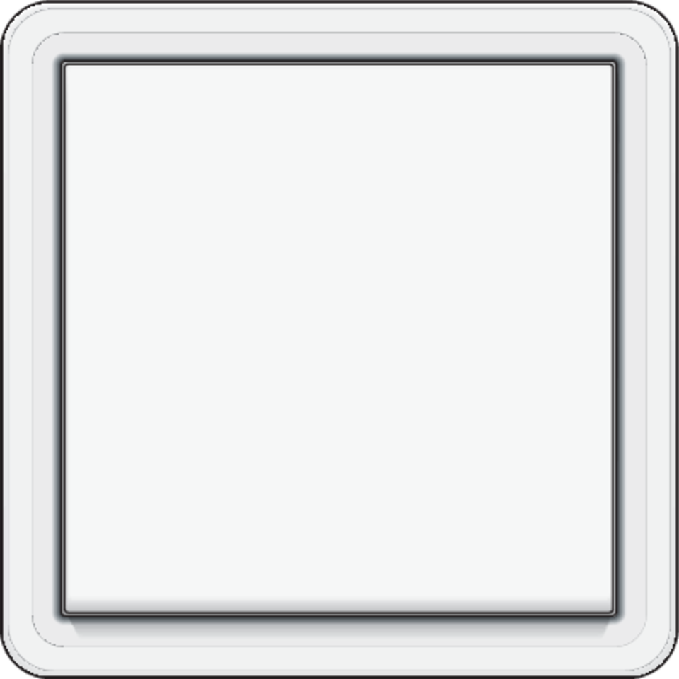 Niko 701-33005: Spuitwaterdichte, niet-verlichtbare enkelvoudige drukknop 10 A/250 Vac met 4 aansluitklemmen en een N.O.- of N.G.-contact, met insteekklemmen, wit - Image 2