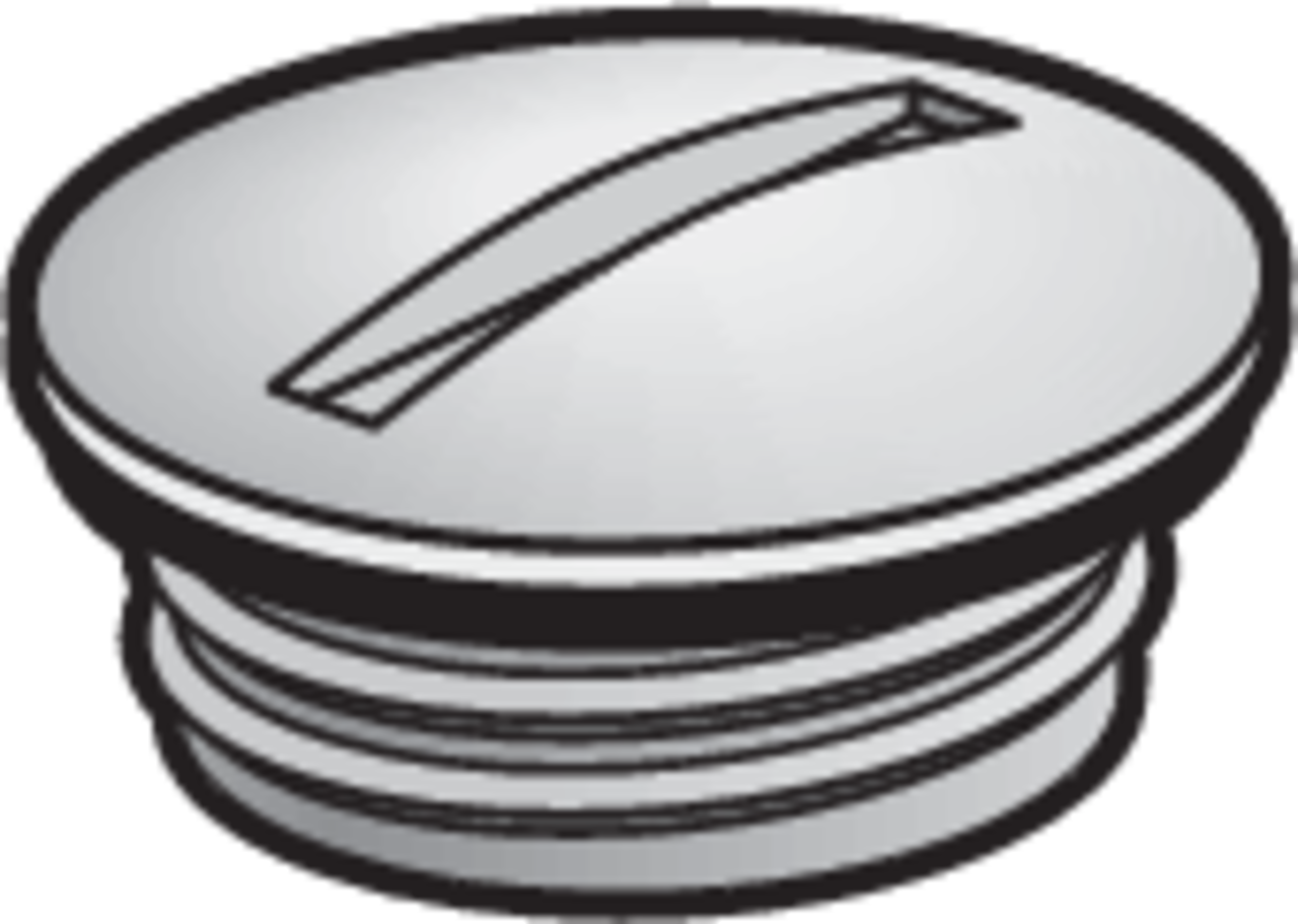 Niko 701-84000: Spuitwaterdichte M20-blindstop, white - Image 2