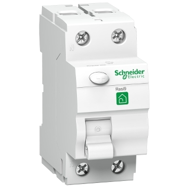 Schneider R9R01240: Resi9 Differentieelschakelaar 2P 40A Gevoeligheid=30 mA Ogenblikkelijk Type A