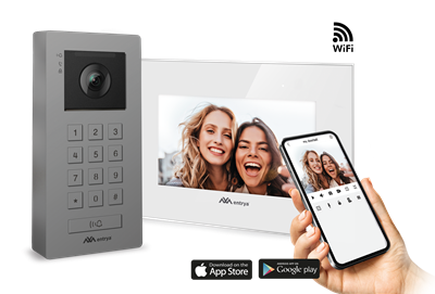 Entrya - Facila neXt K2271W kit video intercom+codeklavier - 104969