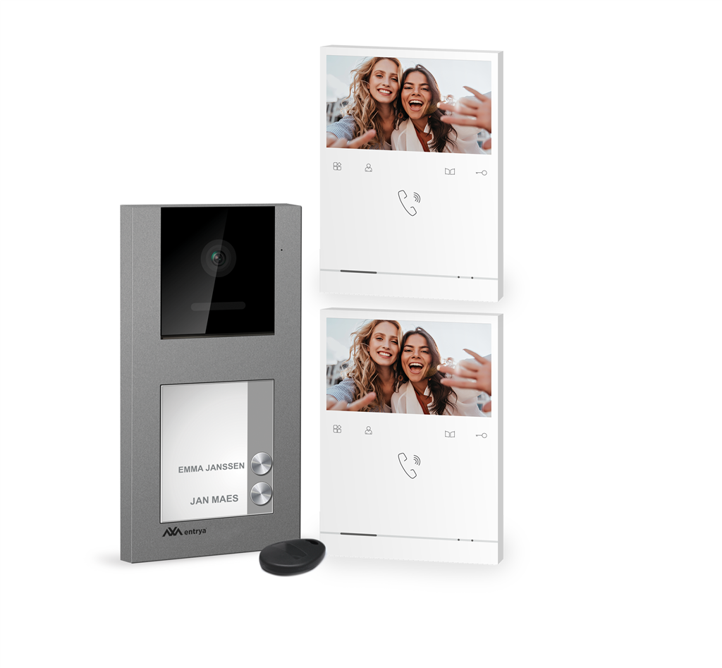 Entrya - Facila neXt K2141/2 kit video intercom - 105050