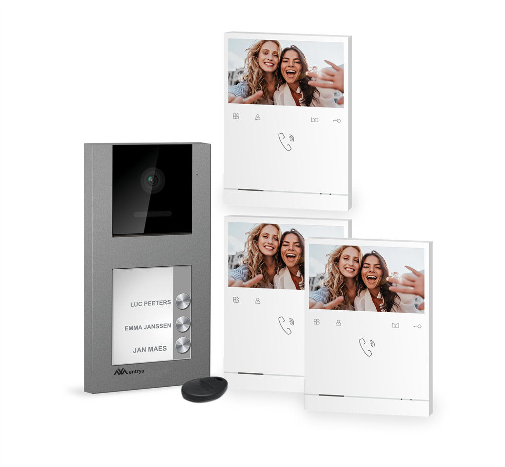 Entrya - Facila neXt K2141/3 kit video intercom - 105051