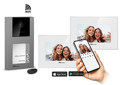 Entrya - Facila neXt K2171W/2 kit video intercom - 105053