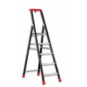 Cimco 146740: Aluminium klapladder 6 treden