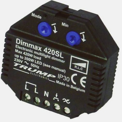 omhelzing Zonnig recorder Trump - Dimmax 420 SL - Probleemloos LED dimmen - Electro-Colli