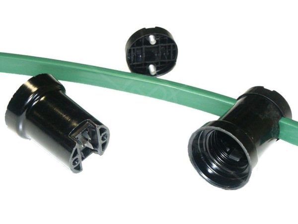 LMVR kabel 2x2,5mm² plat voor prikfitting per meter (max. lengte in 1 stuk = 500m)