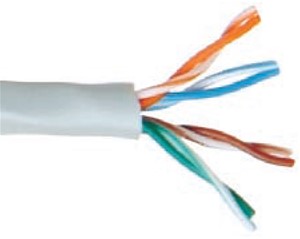 Momentum Doe voorzichtig bijwoord UTP-kabel: niet afgeschermde datakabel U/UTP Cat. 5e - per meter -  Electro-Colli