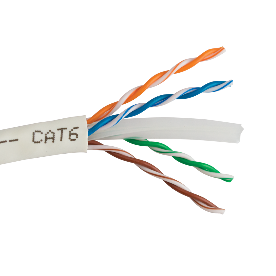 cement AIDS hersenen UTP Cat6-kabel: niet afgeschermde datakabel U/UTP Cat. 6 – per meter -  Electro-Colli