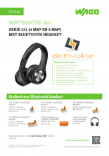 Wago 887-979: Wago Profiset 2021 - Winteractie met Bluetooth hoofdtelefoon - WAGO887979