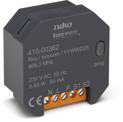 amusement verf gewoon Niko 410-00362: Draadloze tweekanaalszender volgens het Easywave-protocol -  Electro-Colli